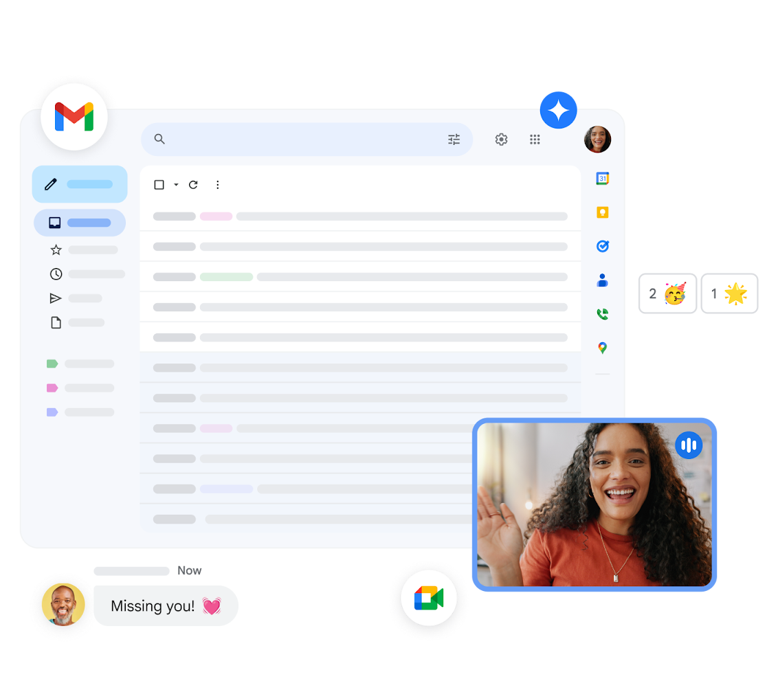 Gmail 邮箱界面